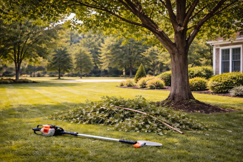 Tree Trimming and Branch Removal (Small to Medium Size - Under 21ft)
